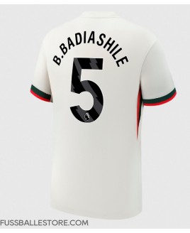 Günstige Chelsea Benoit Badiashile #5 Auswärtstrikot 2025-26 Kurzarm